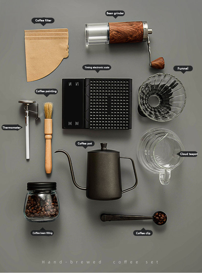 All-in-One Arabic Coffee Machine Coffee Grinder for Travel, Camping, and Home Use