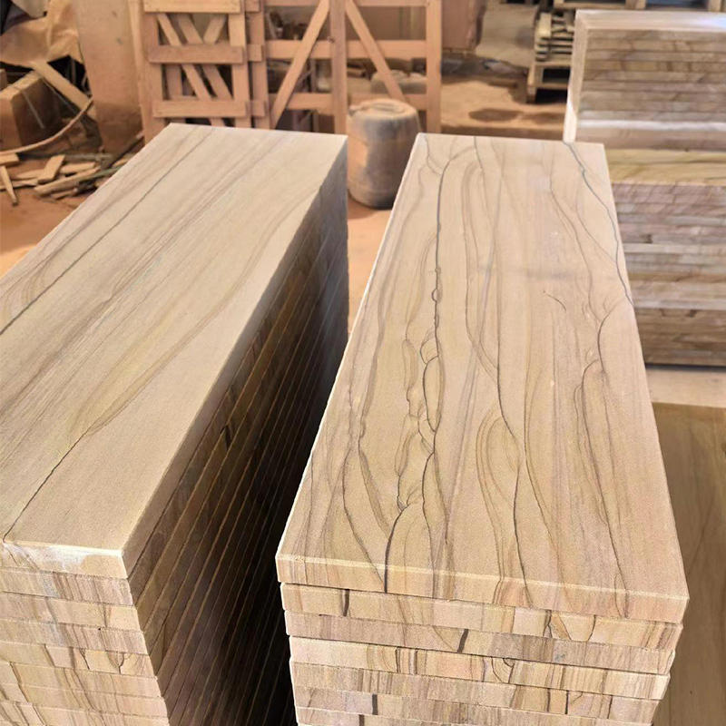 Yunnan Scenery Yellow Sandstone Stone Tile Landscape Sandstone