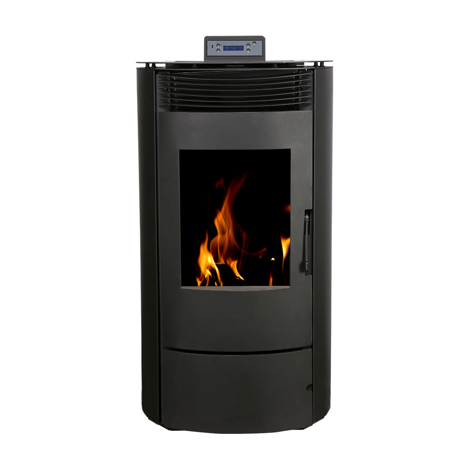 Fireplace Modern Fireplace Metel Round Pellet Stove/Heater/Oven with Remote Control China Manufacturer