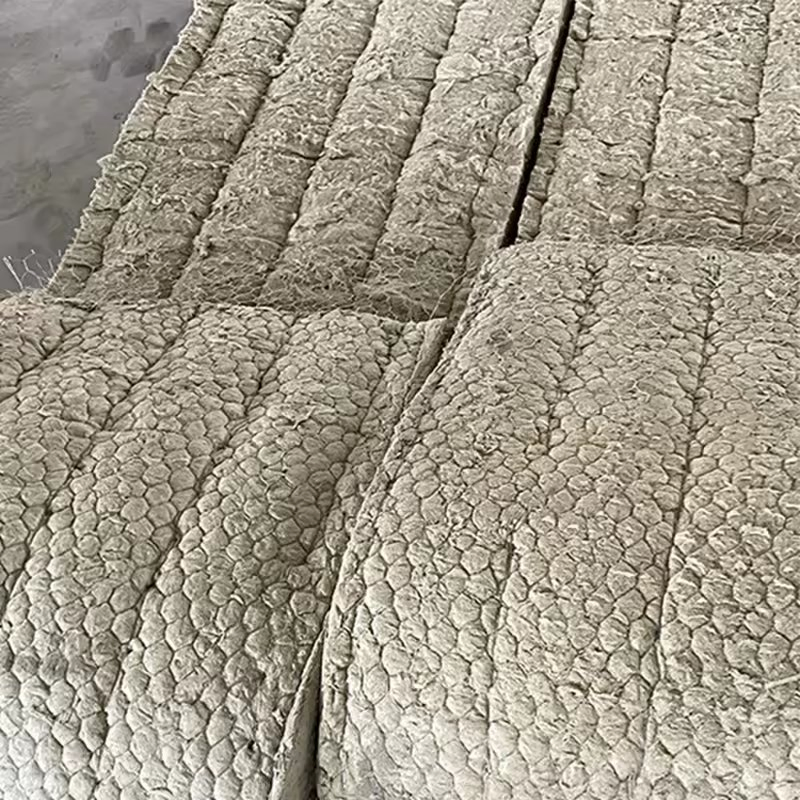 50mm Fire Retardant Fireproof Insulation Rock Wool Blanket Mineral Wool Roll