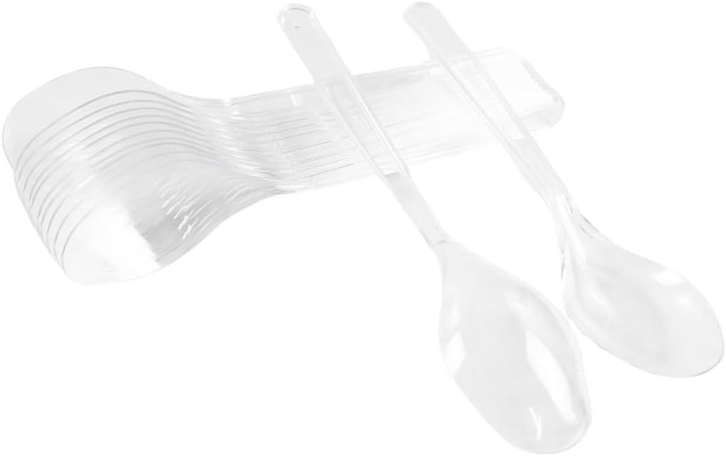 Environmentally Friendly Cutlery Sustainable Large Size 175mm Polypropylene Spoons