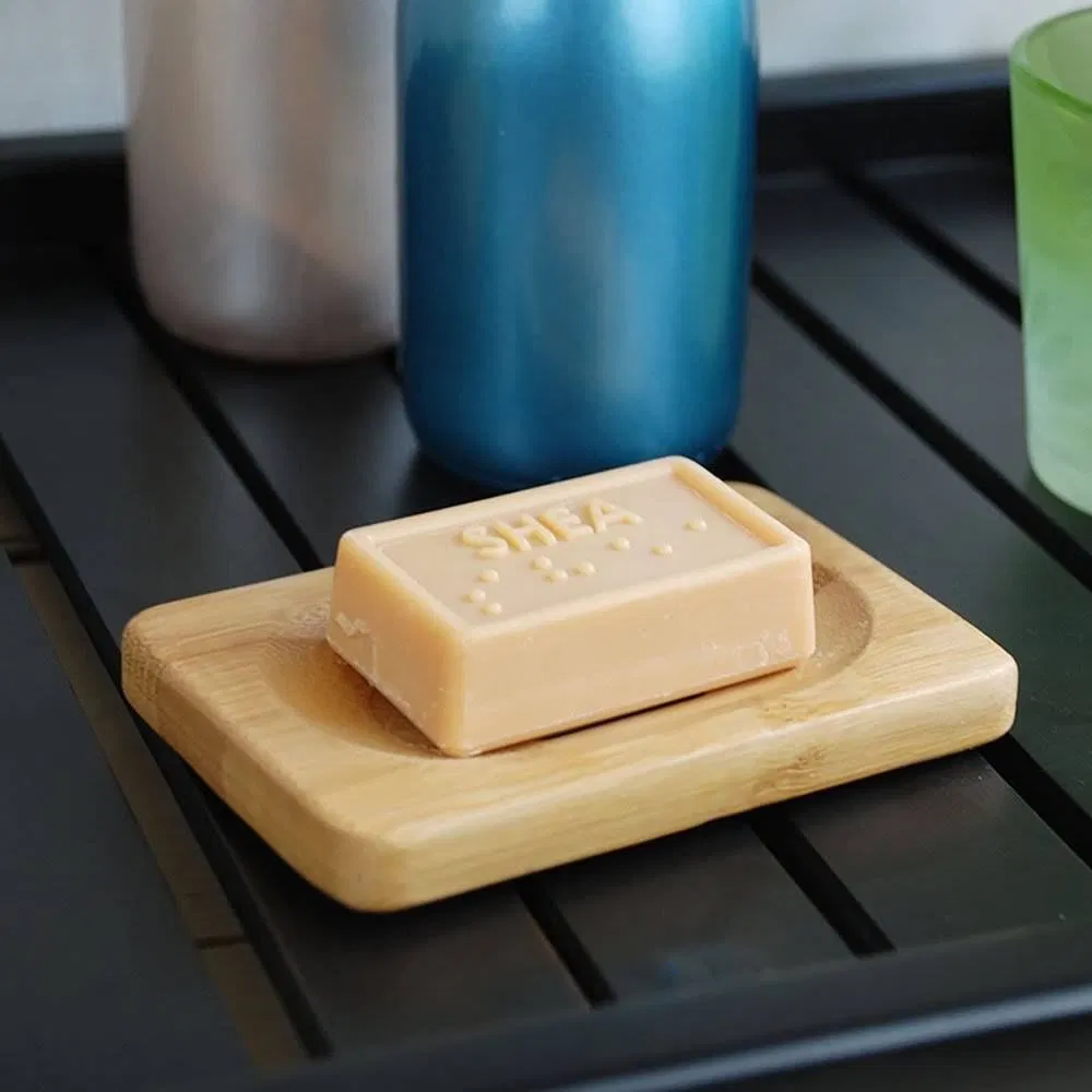 Экологичная деревянная мыльница