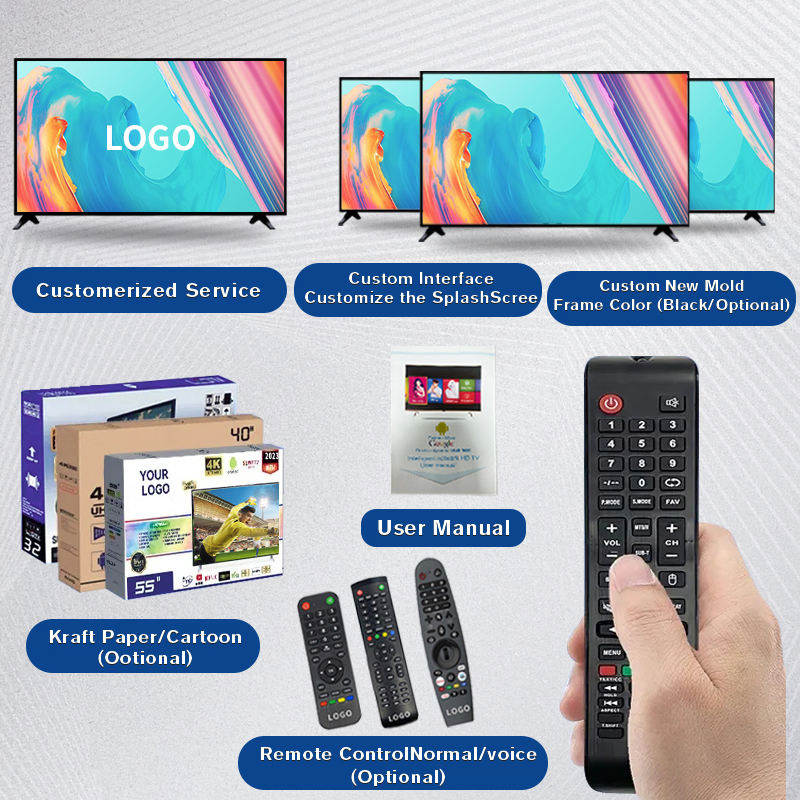 55-дюймовый смарт-телевизор Android 4K LED