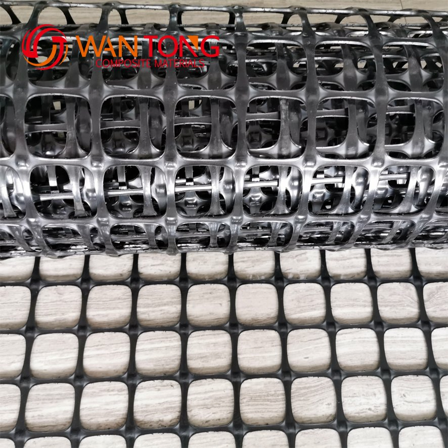 40kn/M Biaxial Bidirectional Polypropylene PP Plastic Geogrid for Slope Protection Reinforcement
