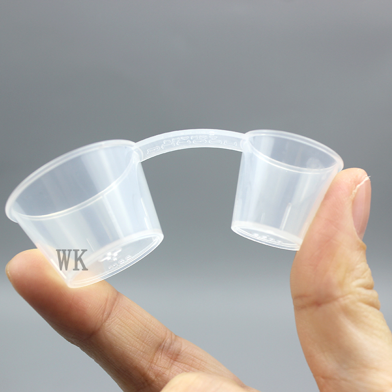 Compostable Food Grade 20cc Measuring Spoon PP Measuring Scoop White Plastic Spoon