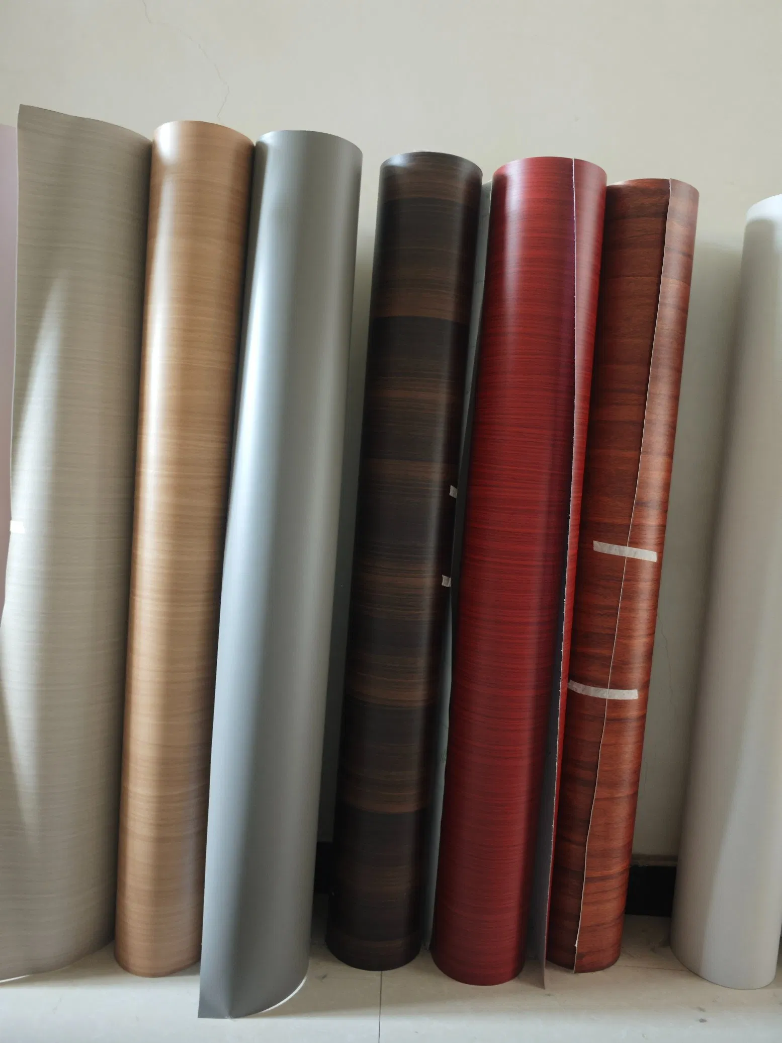 PVC Lamination Film PVC Wood Grain Texture Film for MDF