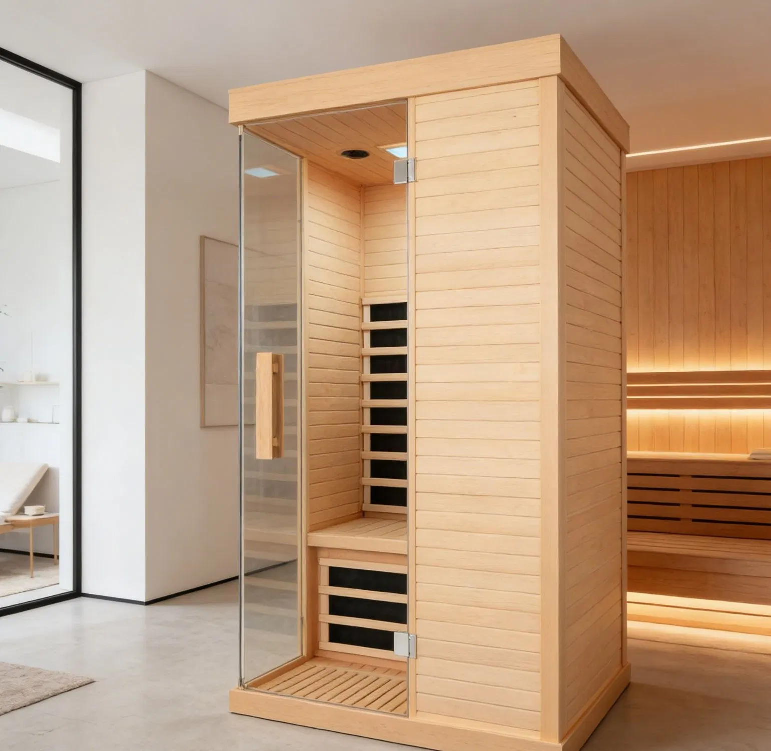 Инфракрасная сауна для дома EV-002E на 2 персоны