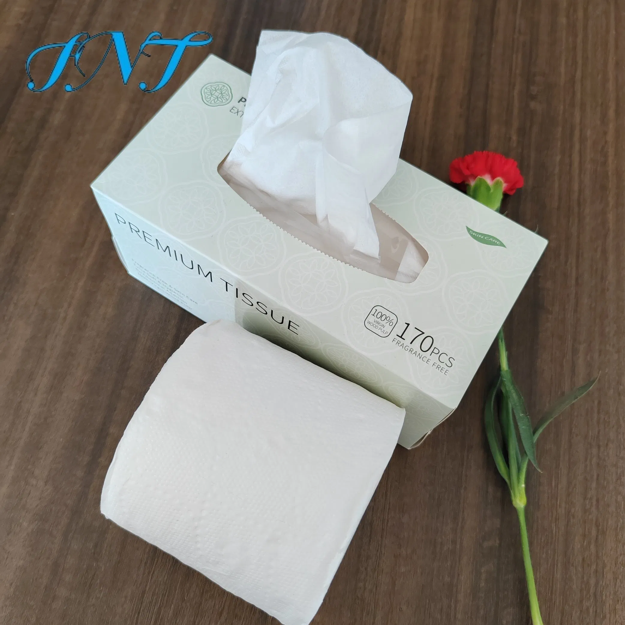 Mix Wood Pulp Bamboo Toliet Paper with 2 Ply