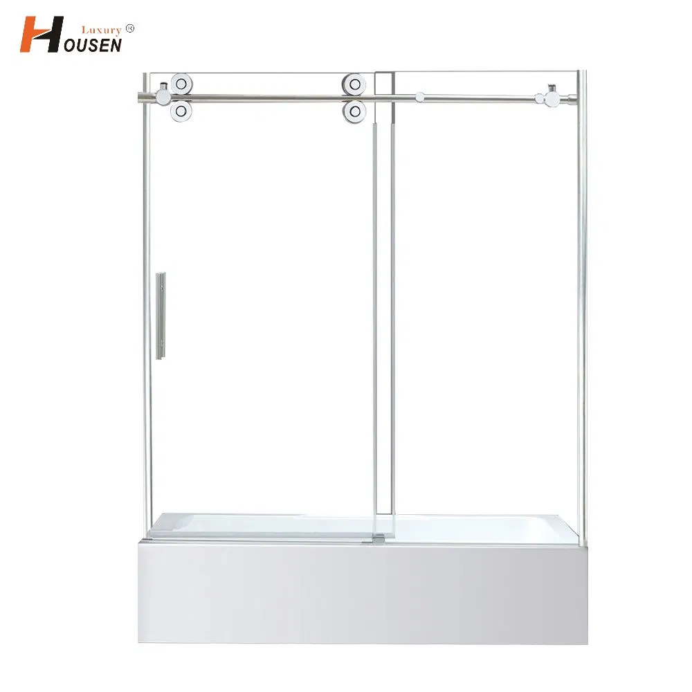 Customized Glass Walk in Shower Door Glass Sliding Shower Room Enclosure