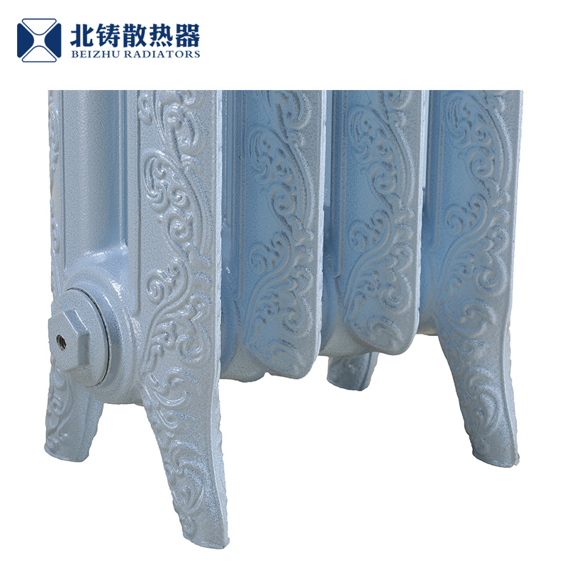 Hot Water Heating Cast Iron Radiator-- Antique Model Free-Standing
