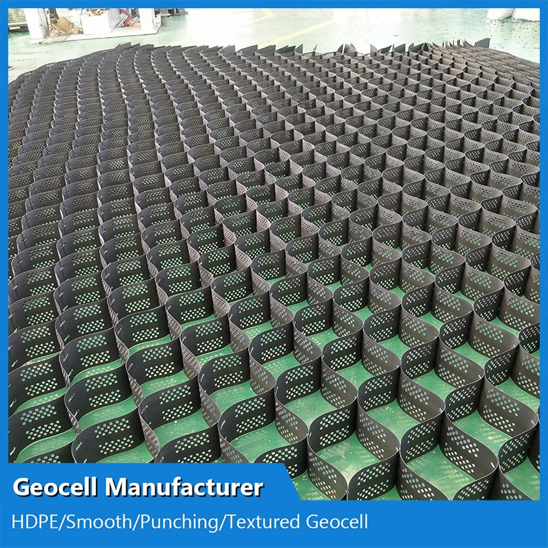 Honeycomb Mesh Interlocking Paver Panel Geocell Price for Gravel Stabilizer to Strengthen The Loading Capacity of Soil