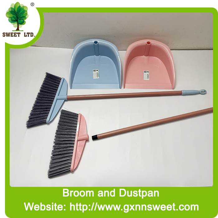 2025 New Wooden Long Broom Handle Fancy Brooms with Handle Plastic Sweeping Brooms & Dustpans