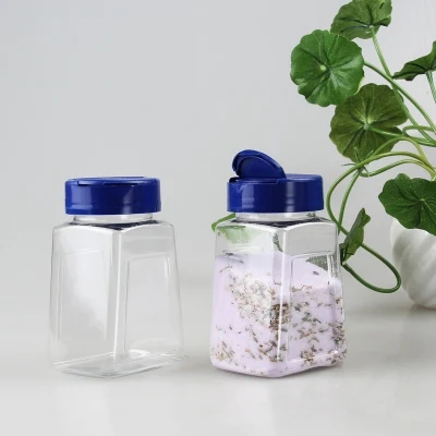 Food Grade Plastic Spice Bottle, Food Bottle, Aluminum