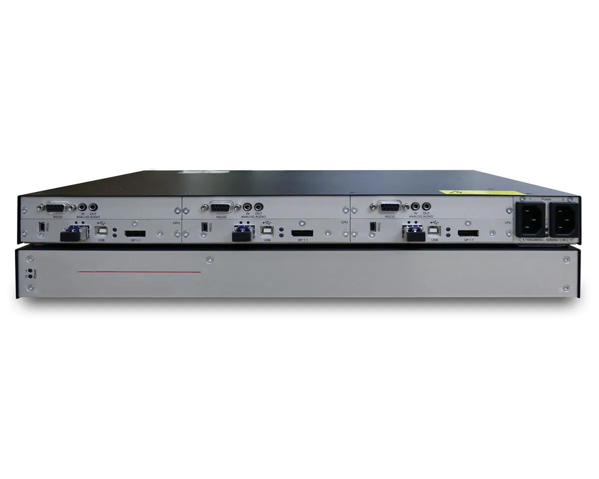 Коммутатор KVM DVI 1x2/1x4 с USB и аудио