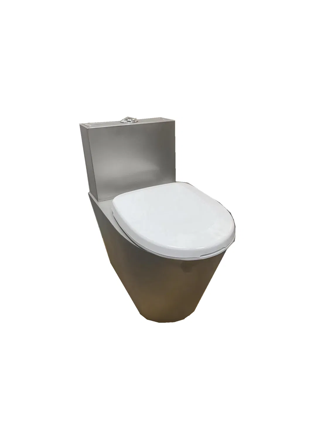 Luxury Golden Stainless Steel Toilet Bowl Piss Wc Toilet