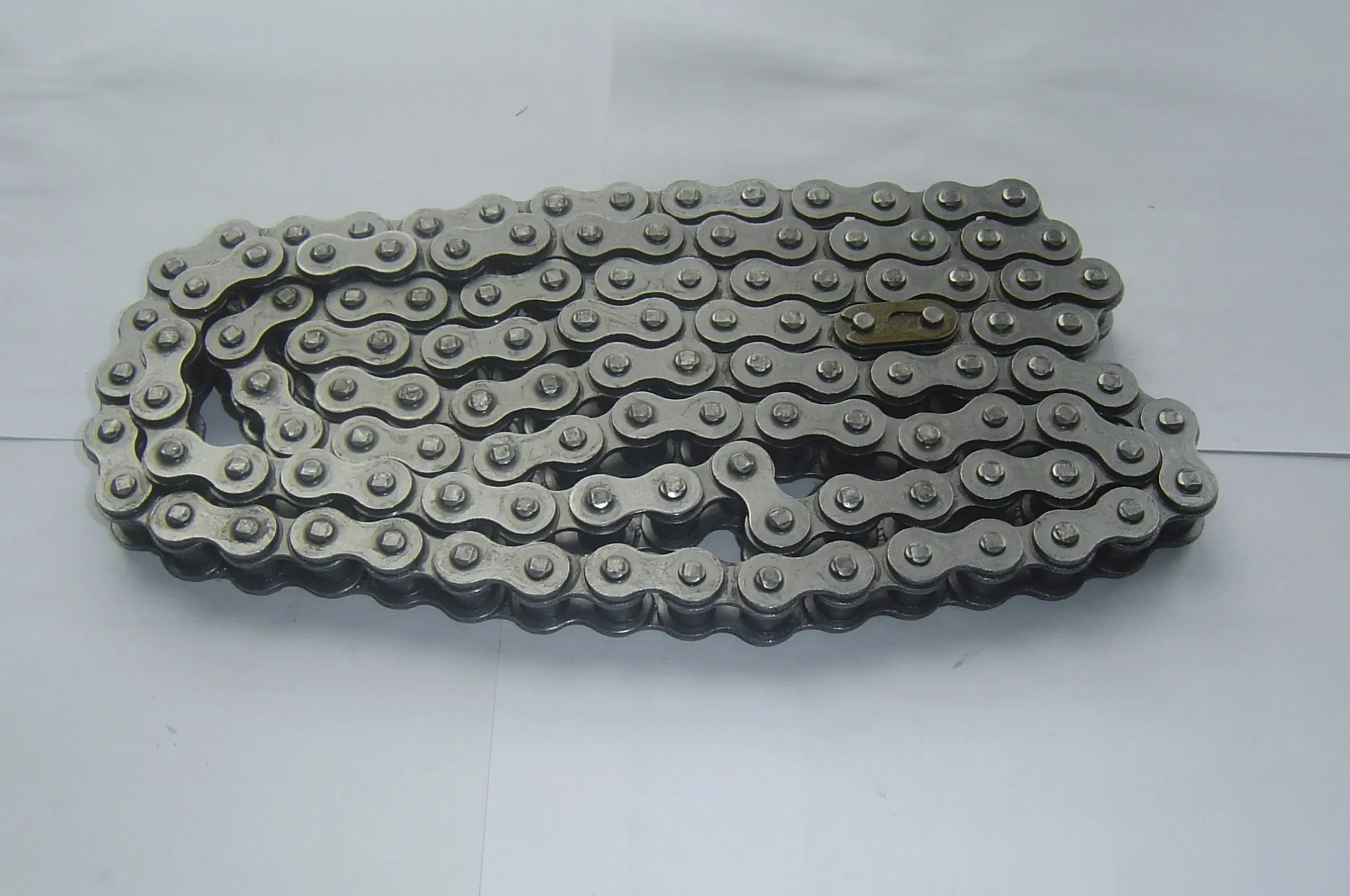 Iron Carbon Steel Motorcycle Drive Chain 428 630 Transmission Conveyor  Chain