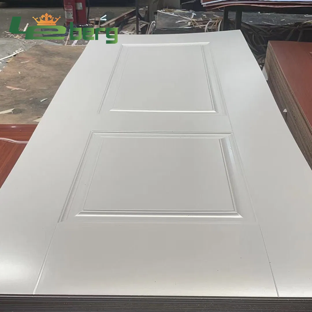 Top Internal HDF Moulded Two Panels Door Skin Honeycomb Door for Houses