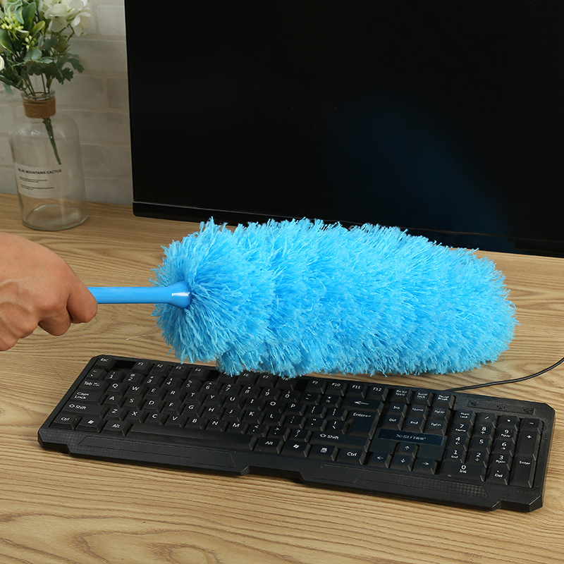 Household Cleaning Dusting Duster Large Threaded Microfiber Bendable Portable Dusting Duster