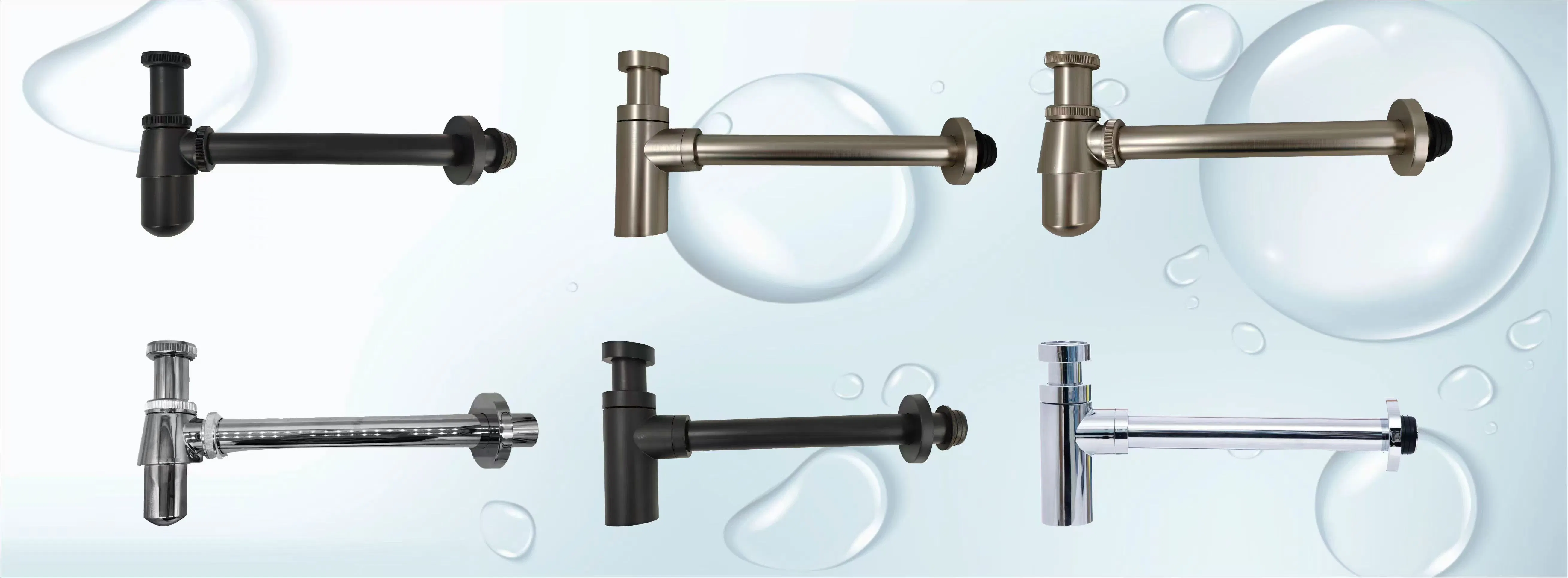 High-Quality White PP Bottle Trap