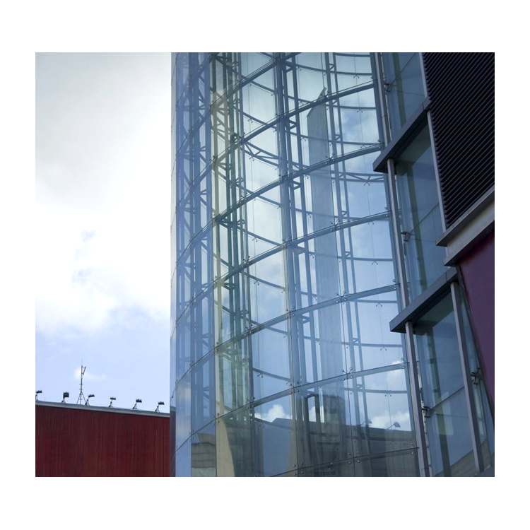  Double Glaze Energy Saving Wall Aluminium Glass for Windows Curtain Wall