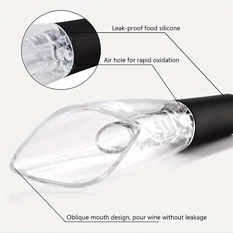 Red Wine Air Aerator Bottle Decanter Pourer Aerating Pour Spout Bottle Wine Aerator