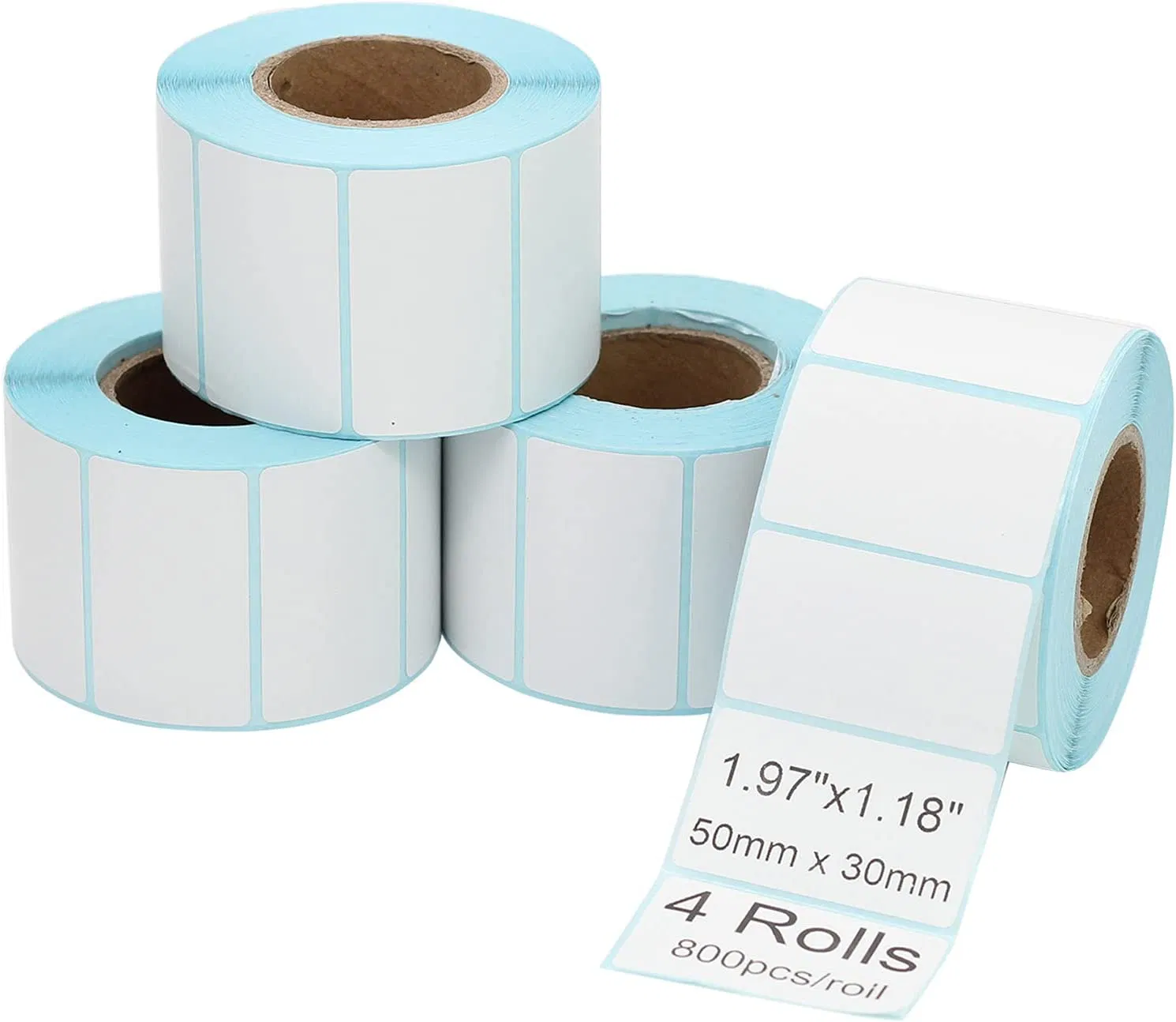 Blank White 4X6 Shipping Label Thermal Adhesive Paper Printing Label