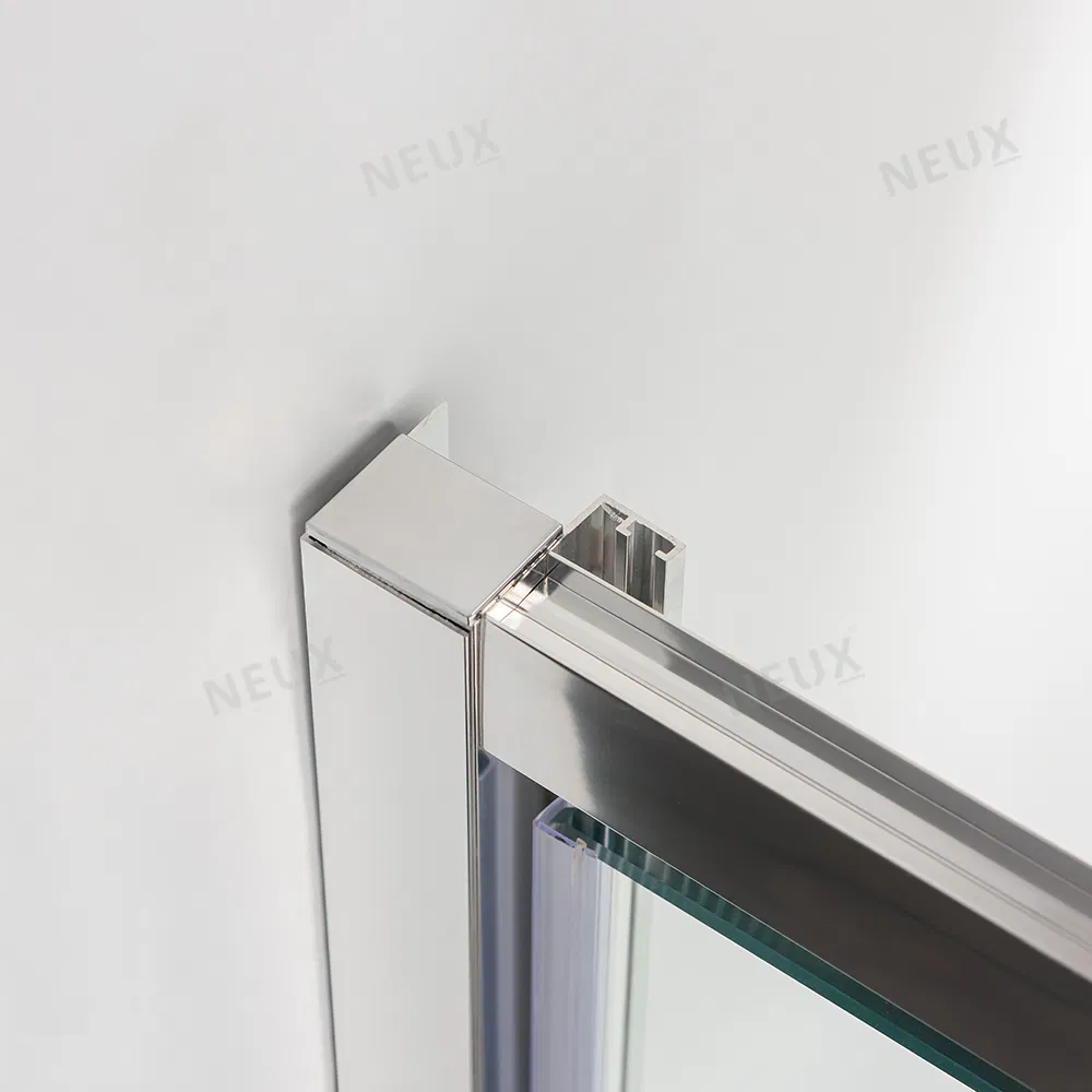 Wholesale Customized Tempered Glass Shower Door with Hinges