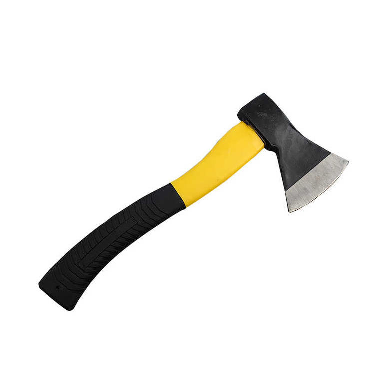 Wholesale Outdoor Tools Steel Forged Wood Cutting Axe with Fiberglass Handle