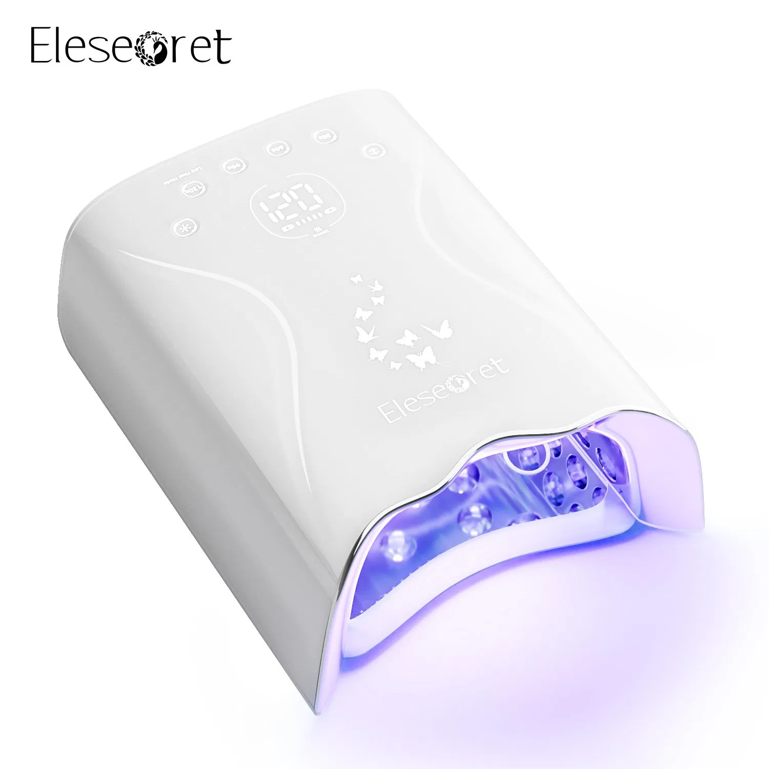 OEM/ODM Nail UV Lamp 115W 45 Beads Rechargeable Nail Lamp for Salon