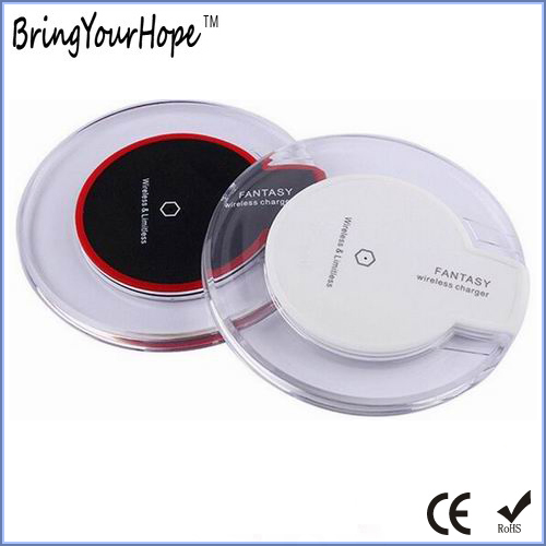 Crystal Shell 15W Fantasy Wireless Charger for Cell Phone