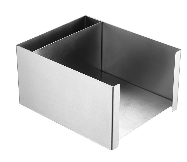 Multi Functional Stainless Steel Bar Tidy Kitchen Dispenser Metal Napkin Holder Bar Organizer Bar Caddy for Chateau De Laubade Davidoff