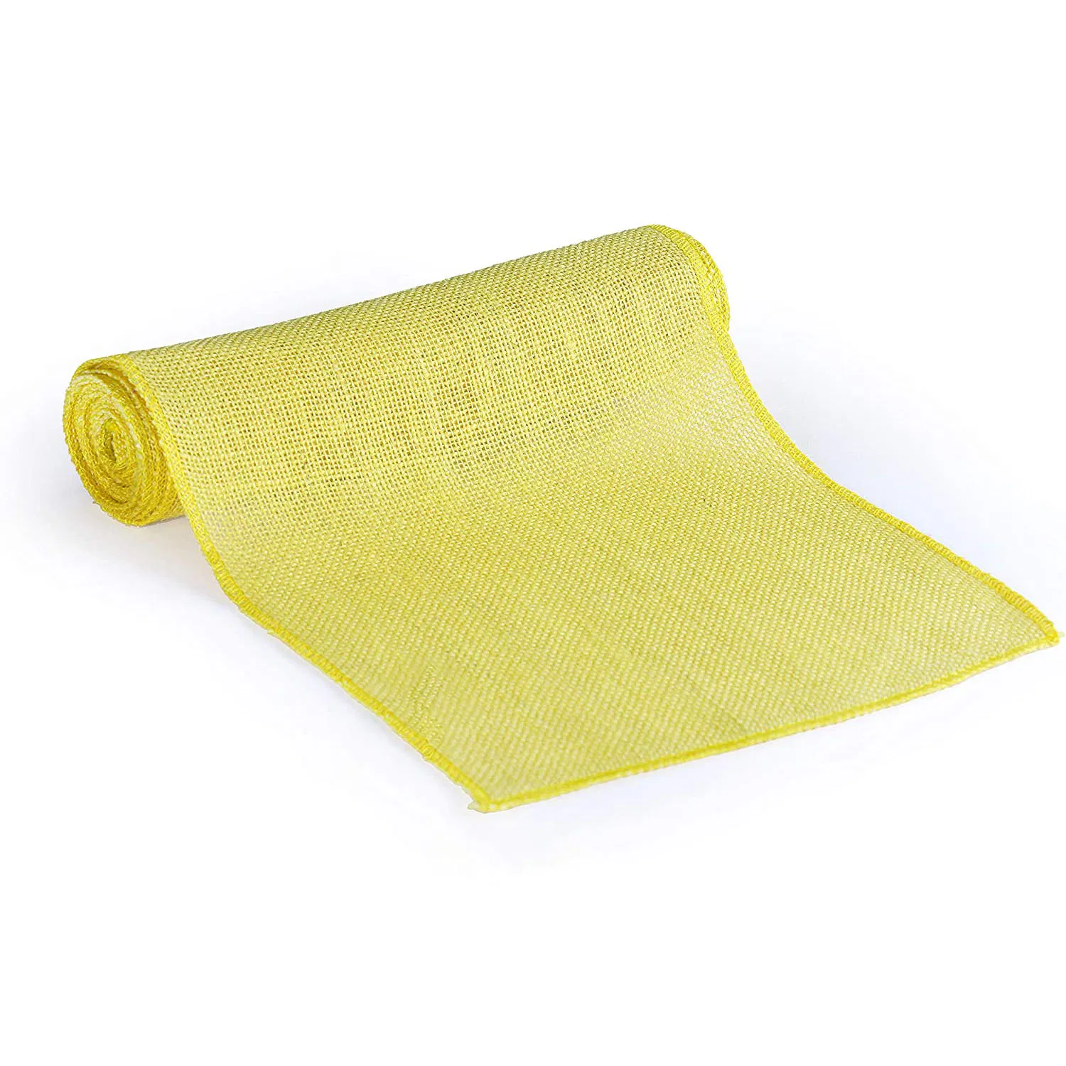 Yellow Vintage Rustic Home Decor Jute Table Cloth