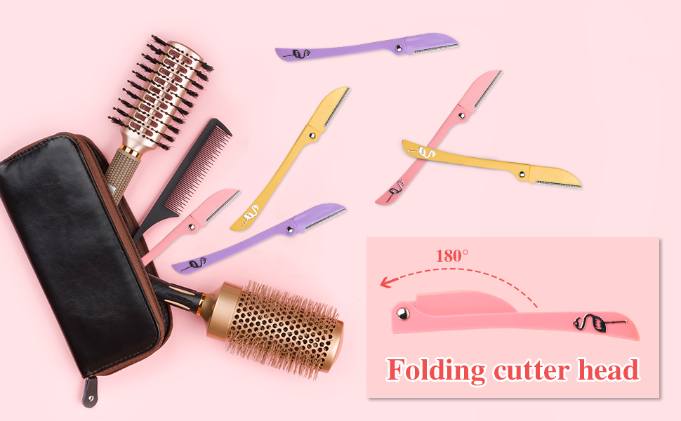 Precision Eyebrow Shaping Tool - Ultra-Lightweight Stainless Steel Design