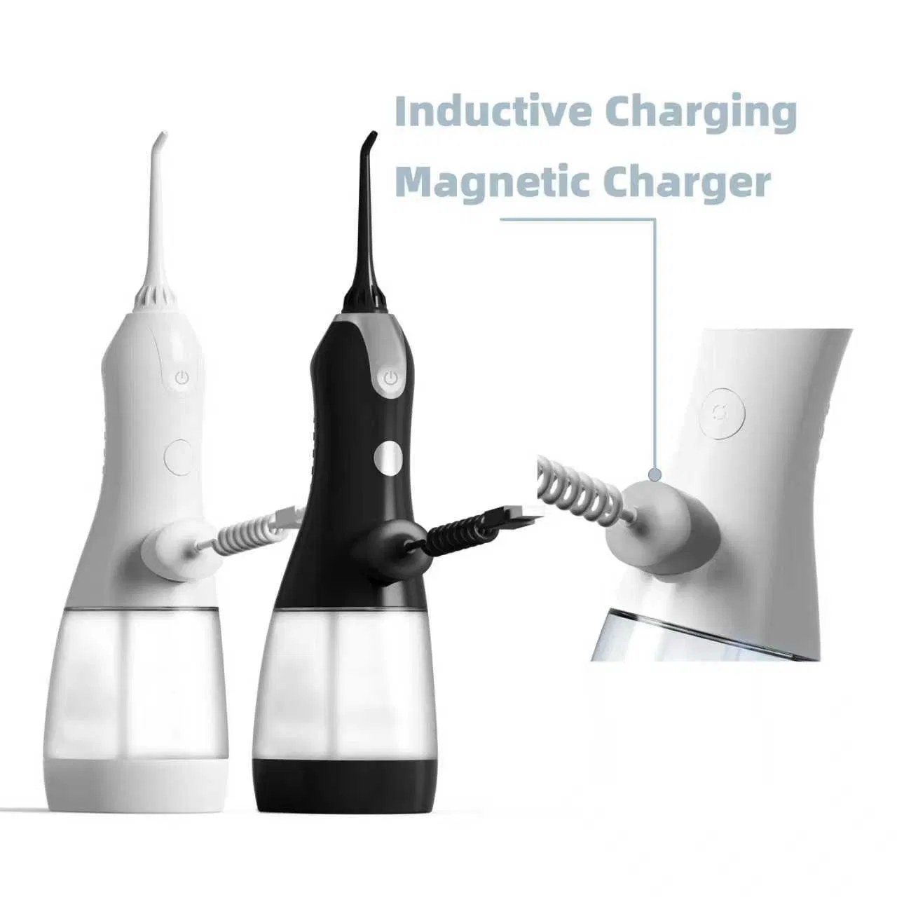 Rechargeable Power Flosser with 320ml Capacity Household Water Floss