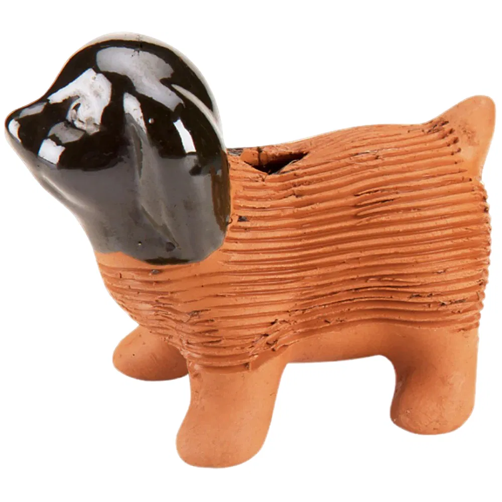 Pretty Chia Pet Puppy Decorative Pottery Grow Easy to Do and Fun to Grow Planter