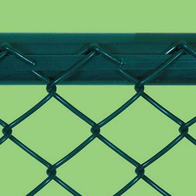 Yq PVC Coated Chain Link Fence Mesh for School Playground