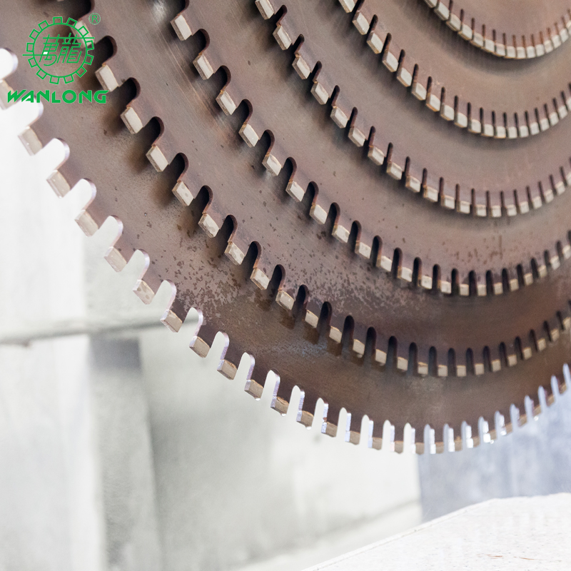 Multi-Blade Diamond Segment for Cutting Granite, Marble, Sandstone, Basalt