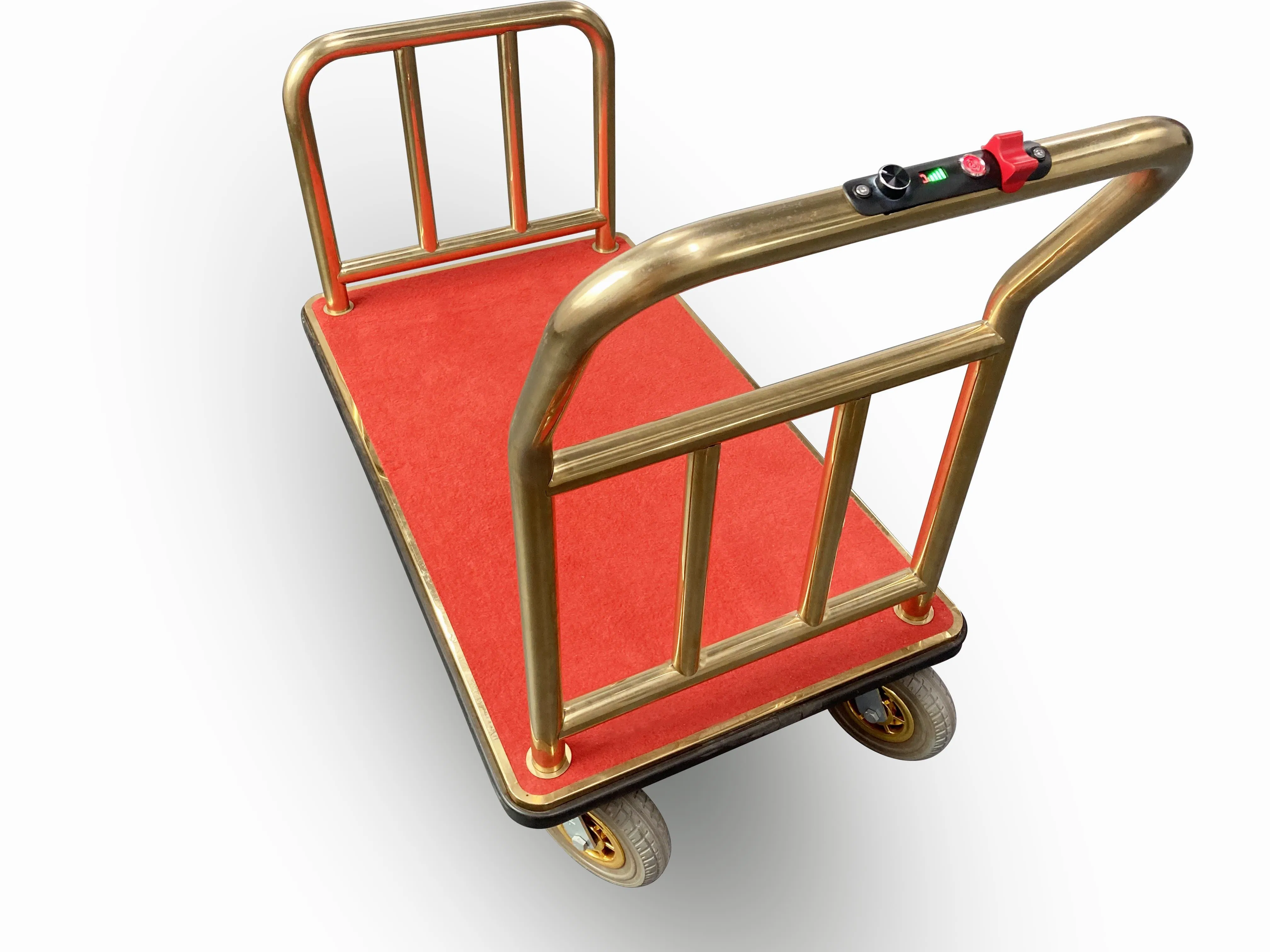 Chic Electric Flatbed Trolley for Hotels