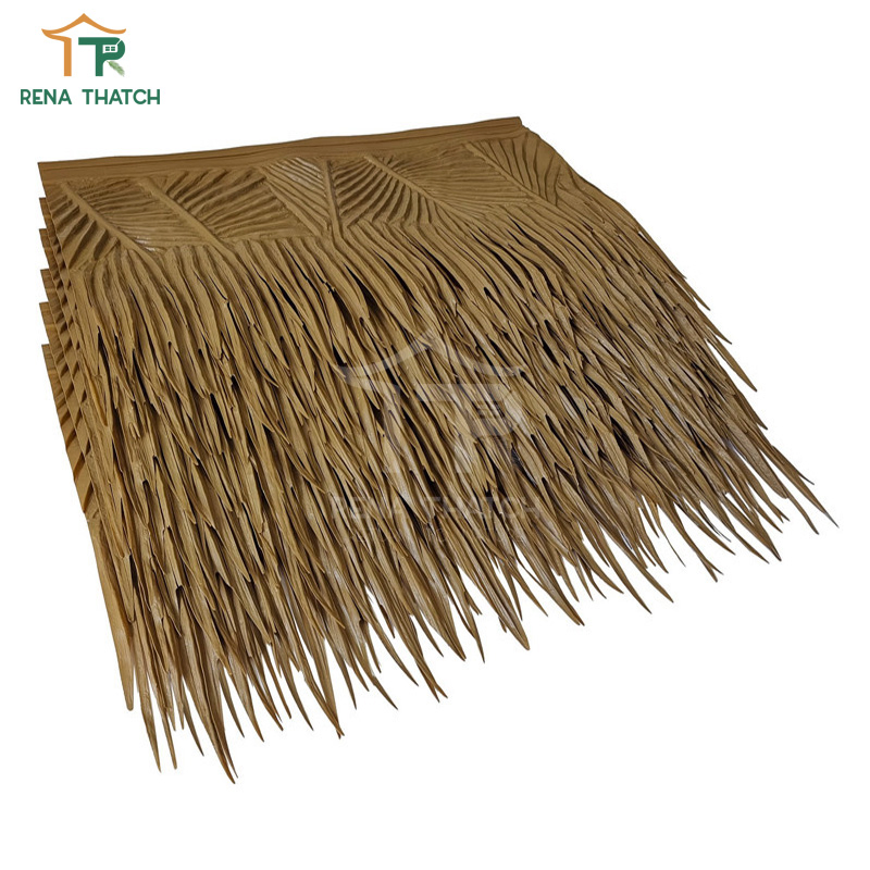 Palm Ex Synthetic Palm Thatch Seller Supplier for Resort Beach Umbrella