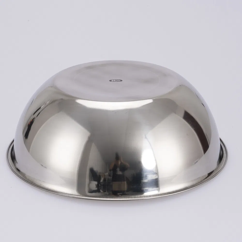 Stainless Steel Salad & Mixing Bowl 12cm to 38cm for Kitchen Use Serving Sugar Fruit Salads-Utensil Product