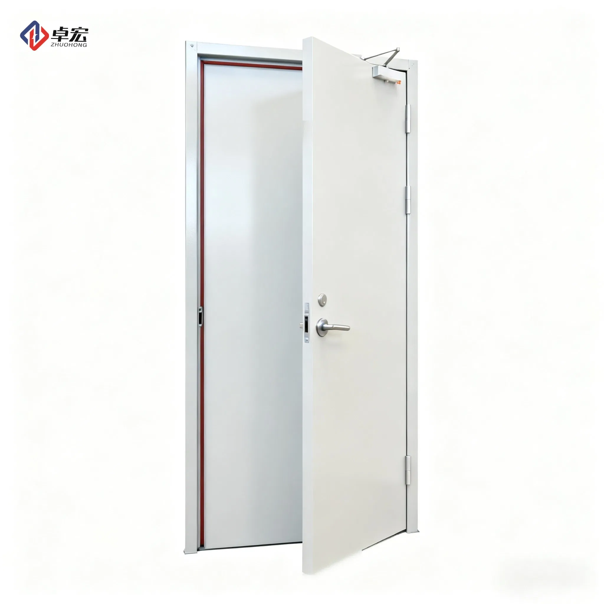 The Detachable Hollow Metal Frame Steel Fire Door Is Easy to Install Quickly.