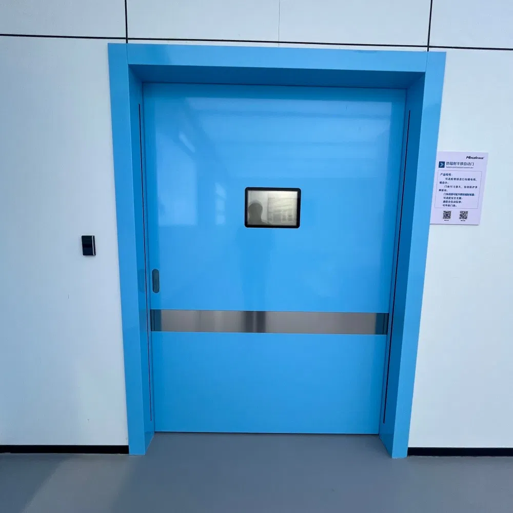 Automatic Airtight Sliding Door Hermetic for Hospital Operating Rooms, Clinics & Pharmaceutical Cleanrooms