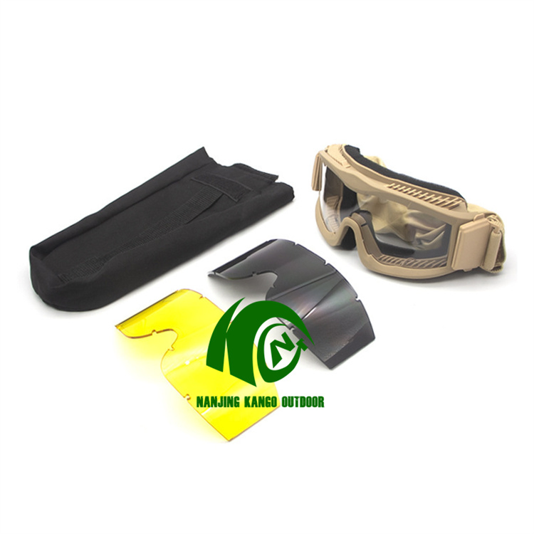 Durable Outdoor Tactical Safety Goggles for Maximum Protection