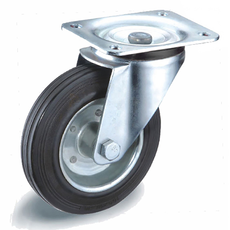 White Nylon Wheel with Roller Bearing
