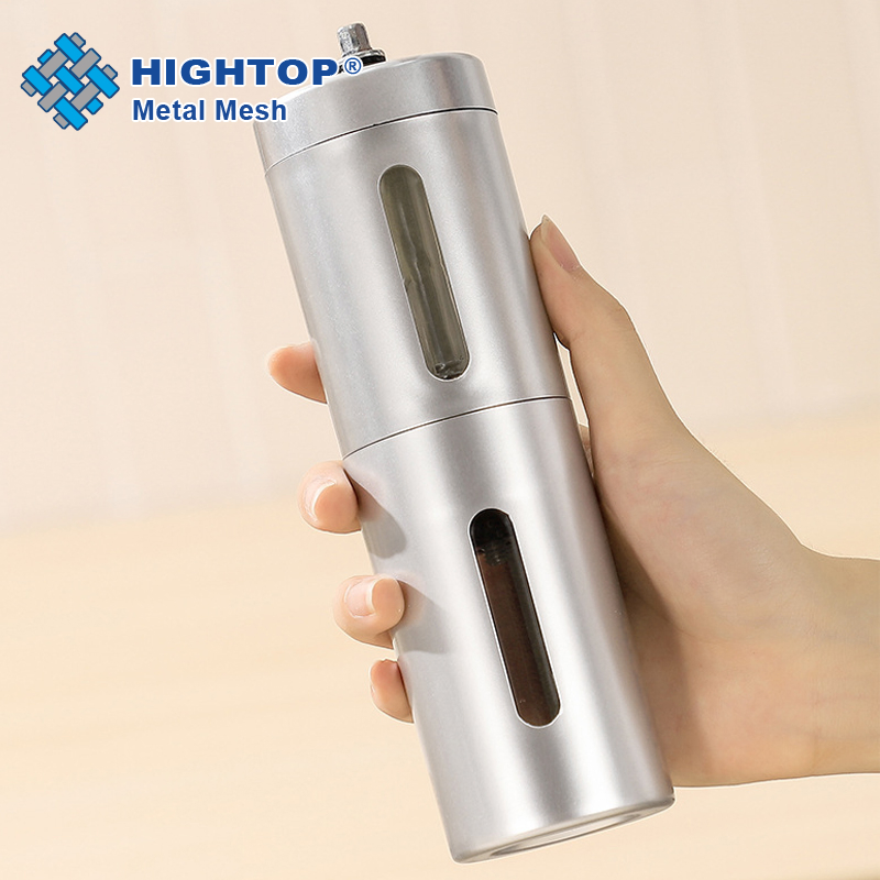 Manual Commercial Espresso Ceramic Burr Plastic Hand Crank Coffee Grinder
