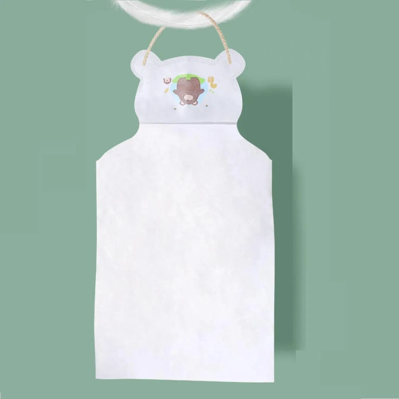 Cotton Child Sweat Absorbent Towel Kindergarten Boys and Girls Back Pad Breathable