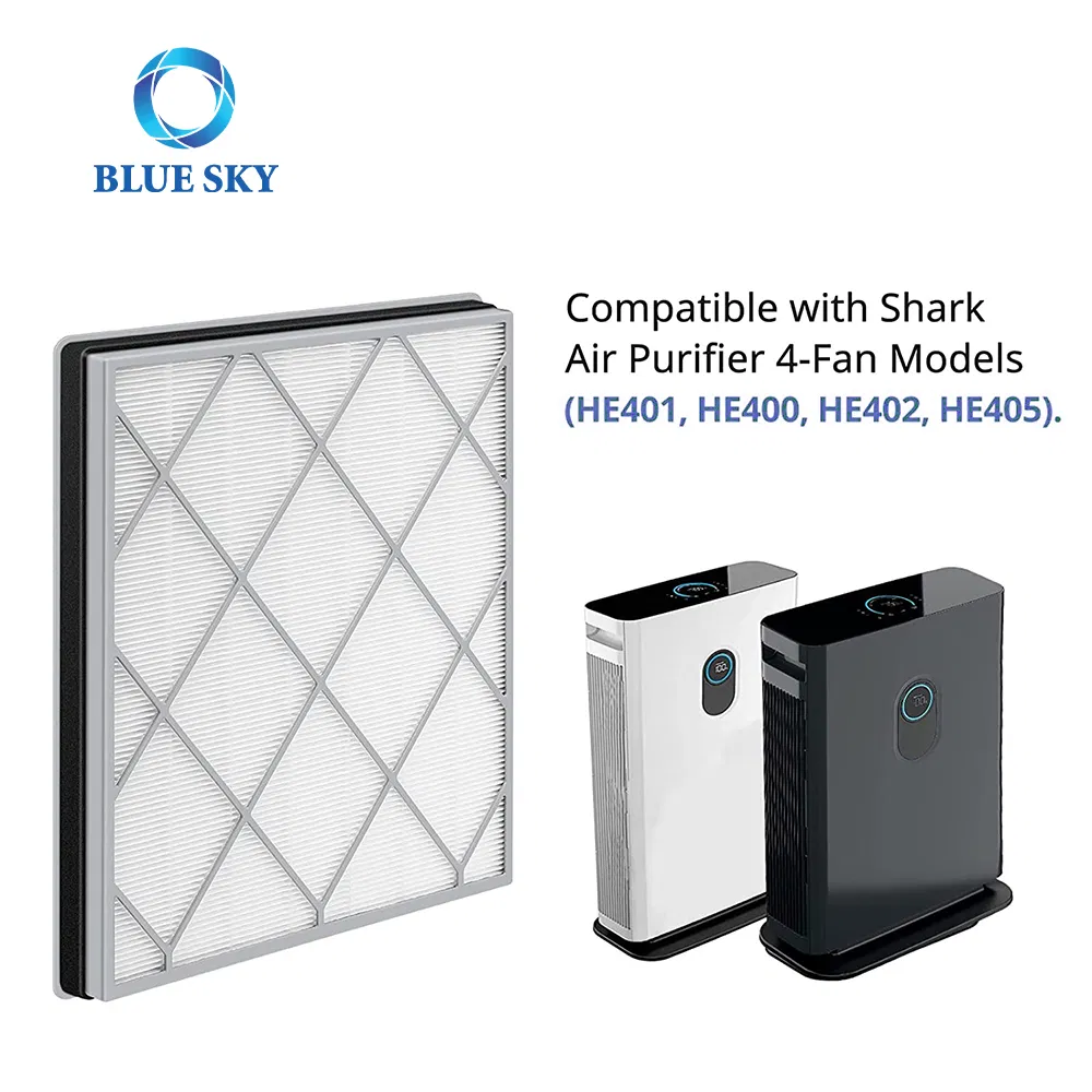 He400 Filter Replacement for Shark Air Purifier 4 Fan He400 He401 He402 He405 Air Models He400UK Filter