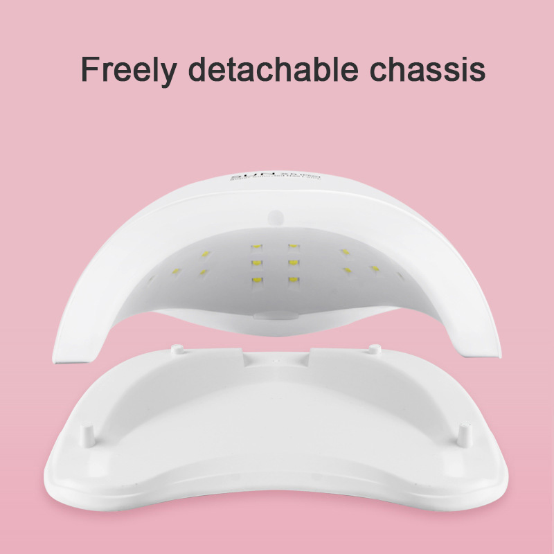 Intelligent Induction Nail Dryer Fast Drying Nail Polish Glue Baking Lamp