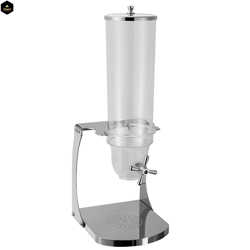 Diwell Wholesale Restaurant Hotel Commercial Cold Hot Water Tea Fruit Juice Supplies Single Head Juicer Beverage Dispenser