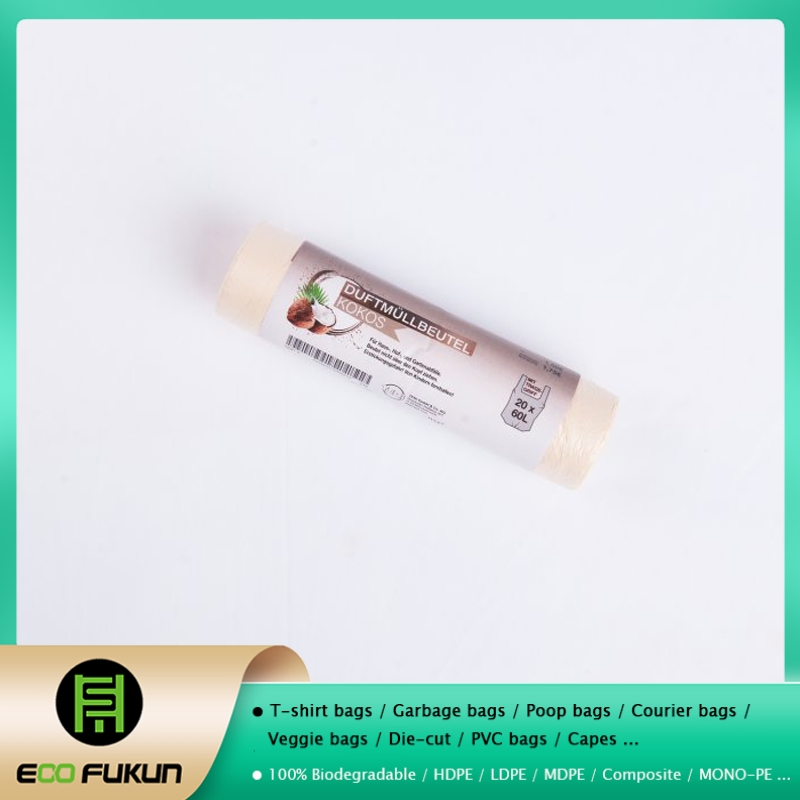 High-Quality Printed C-Fold Waste Bags